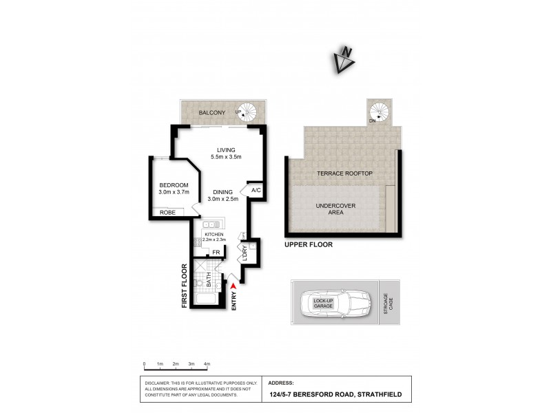 124/5-7 Beresford Road, Strathfield NSW 2135 Floorplan