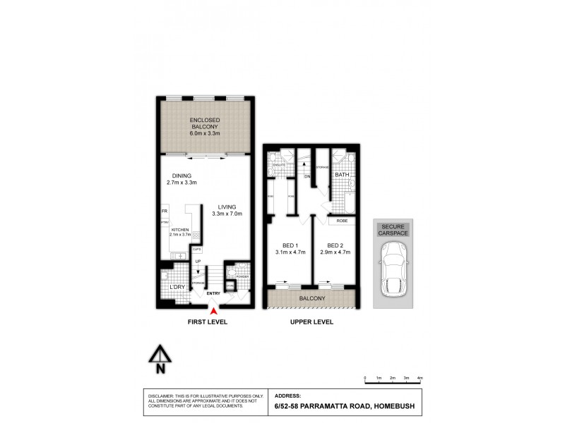 6/52-58 Parramatta Road, Homebush NSW 2140 Floorplan