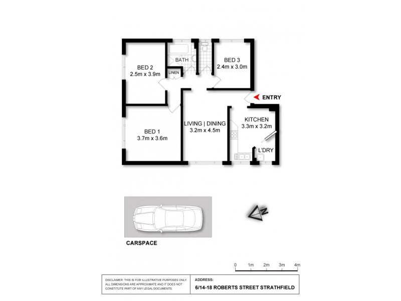 6/14-18 Roberts Street, Strathfield NSW 2135 Floorplan