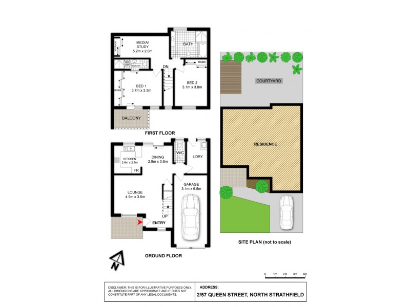 2/57 Queen Street, North Strathfield NSW 2137 Floorplan