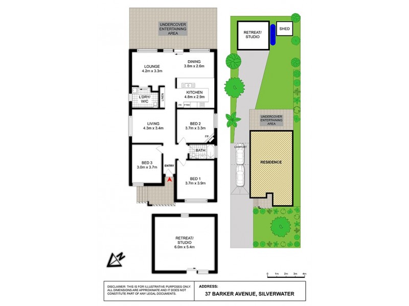 37 Barker Avenue, Silverwater NSW 2128 Floorplan