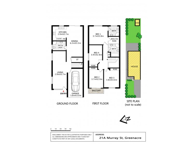 21 Murray Street, Greenacre NSW 2190 Floorplan