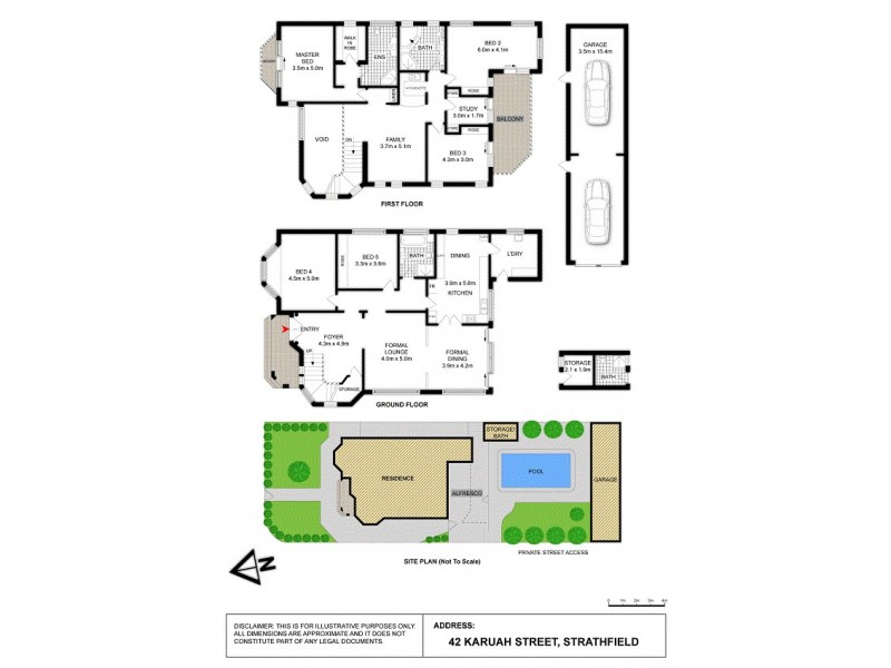 42 Karuah Street, Strathfield NSW 2135 Floorplan