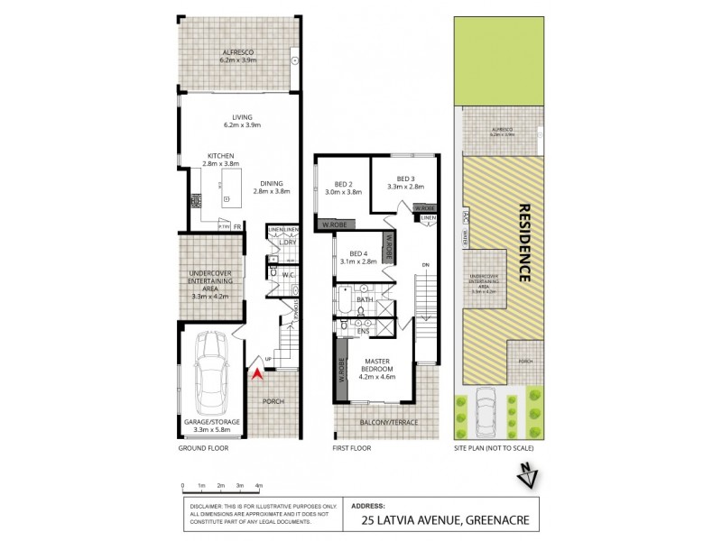 25 Latvia Avenue, Greenacre NSW 2190 Floorplan