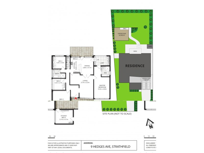9 Hedges Avenue, Strathfield NSW 2135 Floorplan