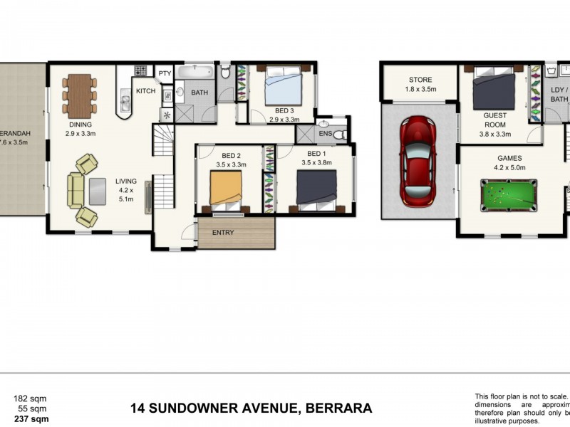 14 Sundowner Avenue, Berrara NSW 2540