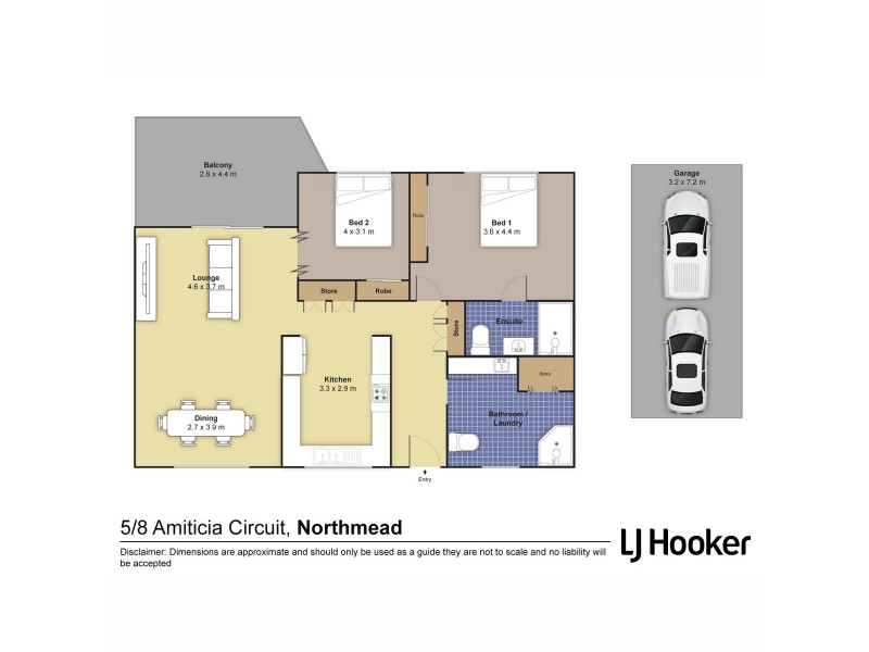 5/8 Amiticia Circuit, Northmead NSW 2152 Floorplan
