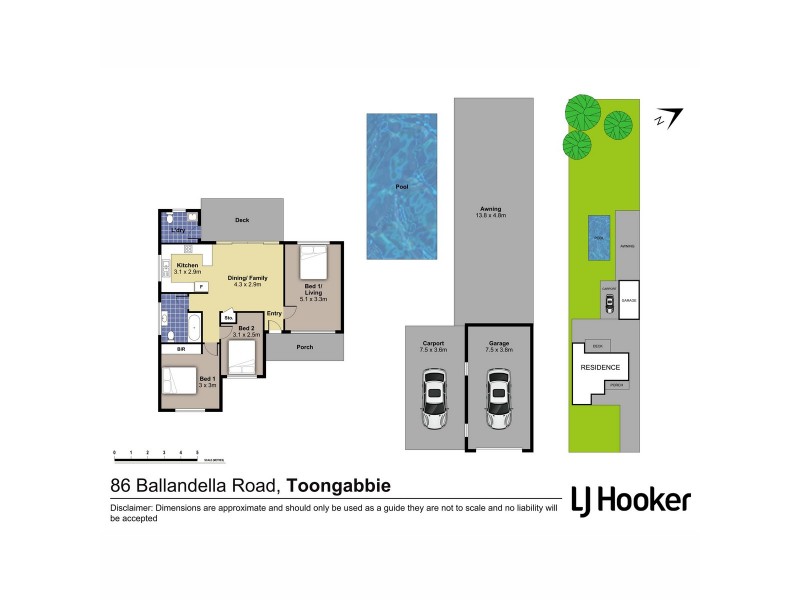 86 Ballandella Road, Toongabbie NSW 2146 Floorplan