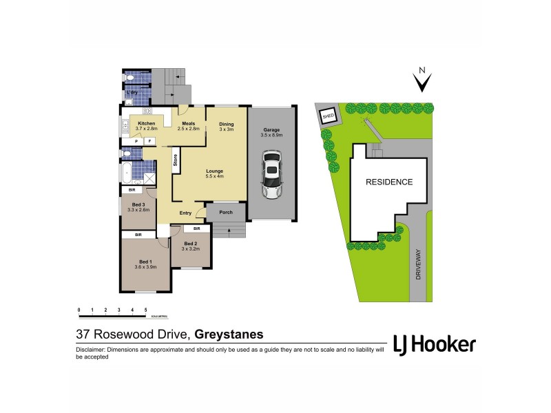 37 Rosewood Drive, Greystanes NSW 2145 Floorplan