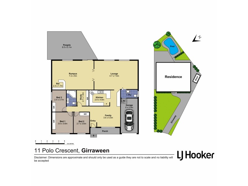 11 Polo Crescent, Girraween NSW 2145 Floorplan