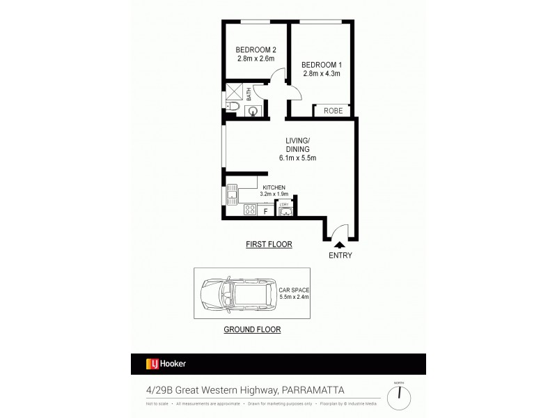 4/29B Great Western Highway, Parramatta NSW 2150 Floorplan