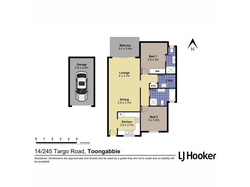 14/245-247 Targo Road, Toongabbie NSW 2146 Floorplan