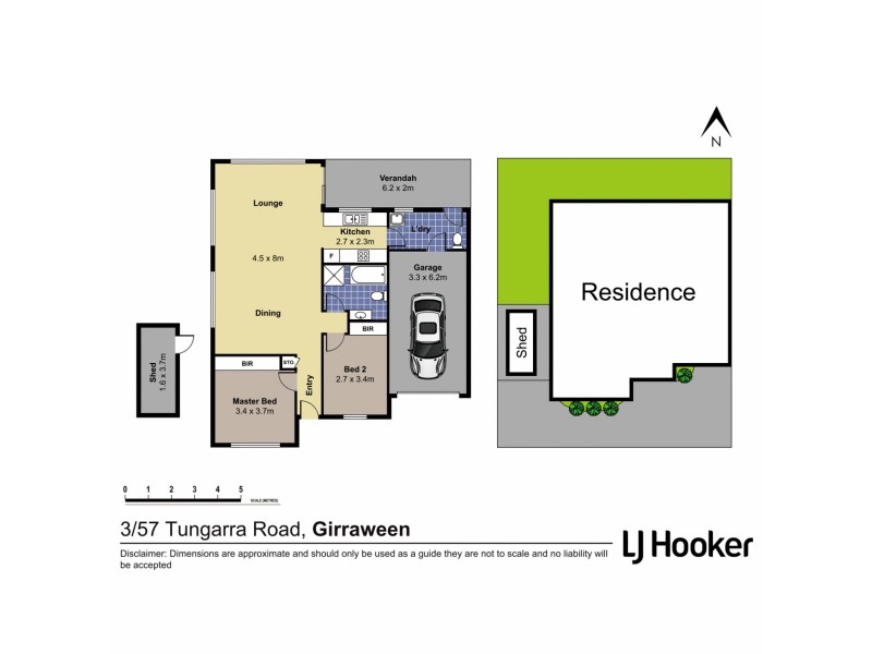3/57 Tungarra, Girraween NSW 2145 Floorplan