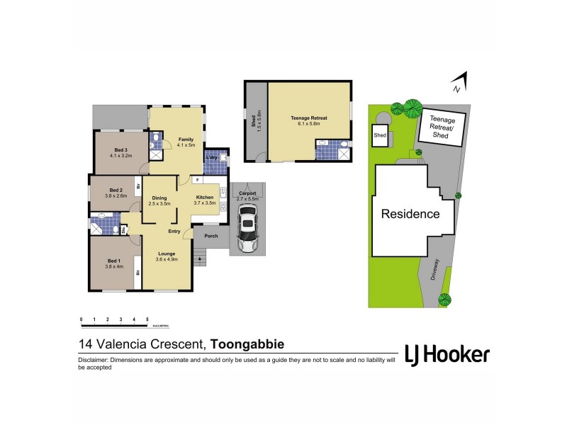 14 Valencia Crescent, Toongabbie NSW 2146 Floorplan