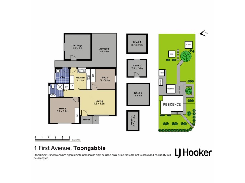 1 First Avenue, Toongabbie NSW 2146 Floorplan