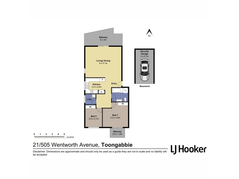 21/505-507 Wentworth Avenue, Toongabbie NSW 2146 Floorplan