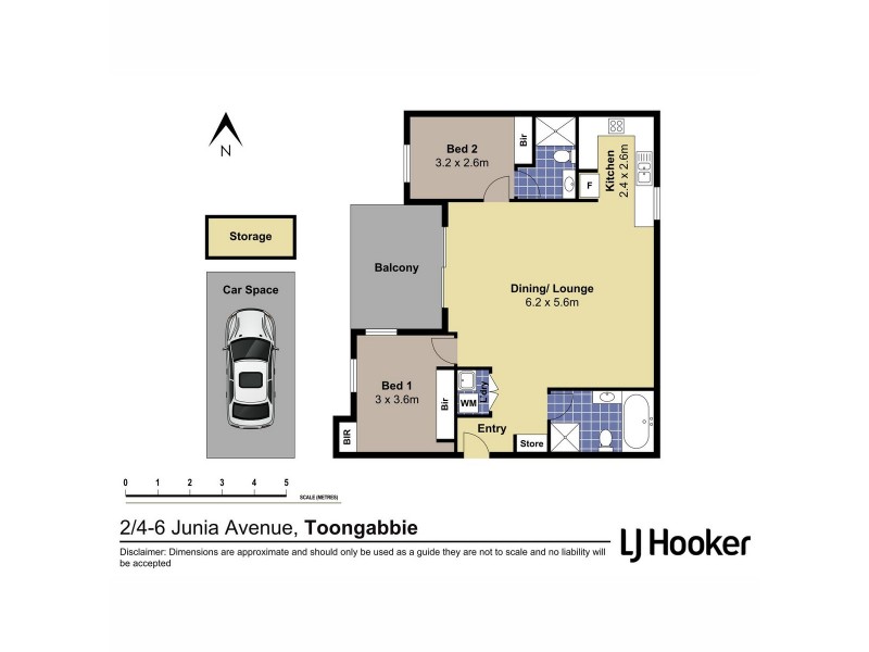 2/4-6 Junia Avenue, Toongabbie NSW 2146 Floorplan