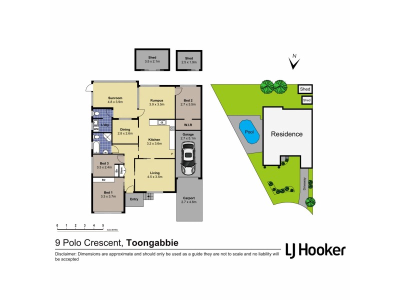 9 Polo Crescent, Girraween NSW 2145 Floorplan