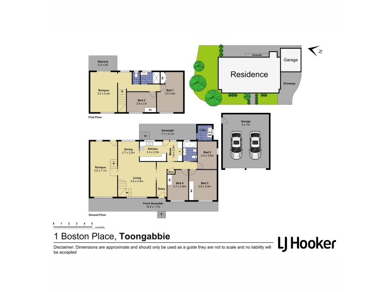 1 Boston Place, Toongabbie NSW 2146 Floorplan