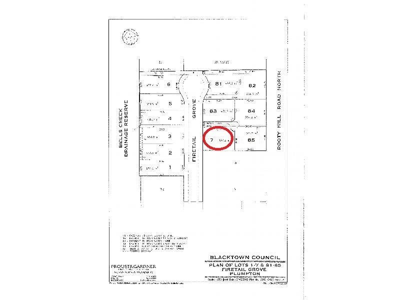 Lot 7 Firetail Grove, Plumpton NSW 2761