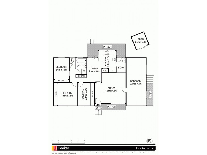 23 Orleans Crescent, Toongabbie NSW 2146 Floorplan