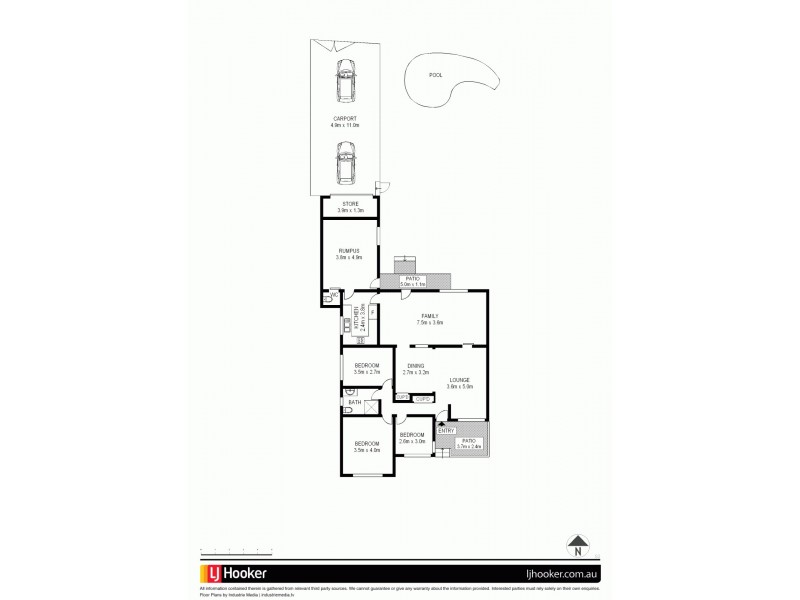 126 Bogalara Road, Old Toongabbie NSW 2146 Floorplan
