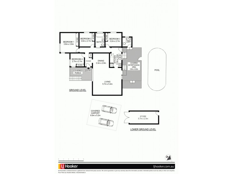 2 Potter Street, Old Toongabbie NSW 2146 Floorplan