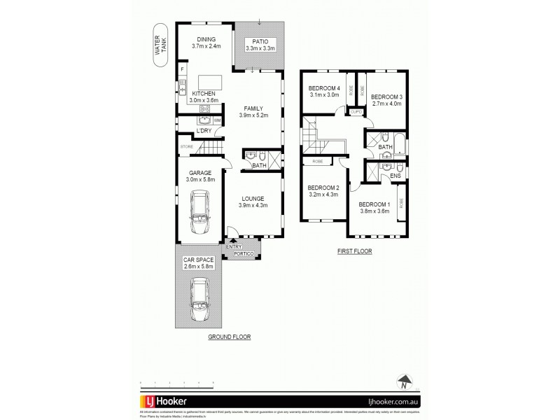 1A Mifsud Street, Girraween NSW 2145 Floorplan