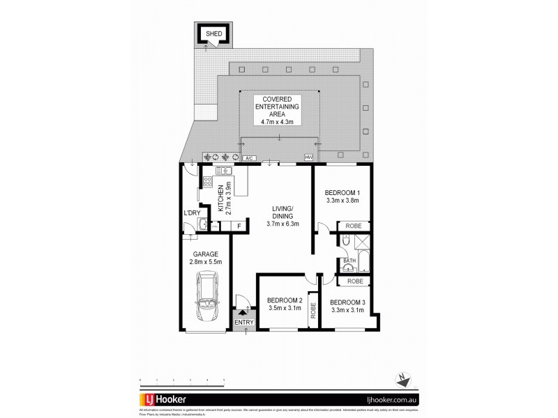 6 Memphis Crescent, Toongabbie NSW 2146 Floorplan
