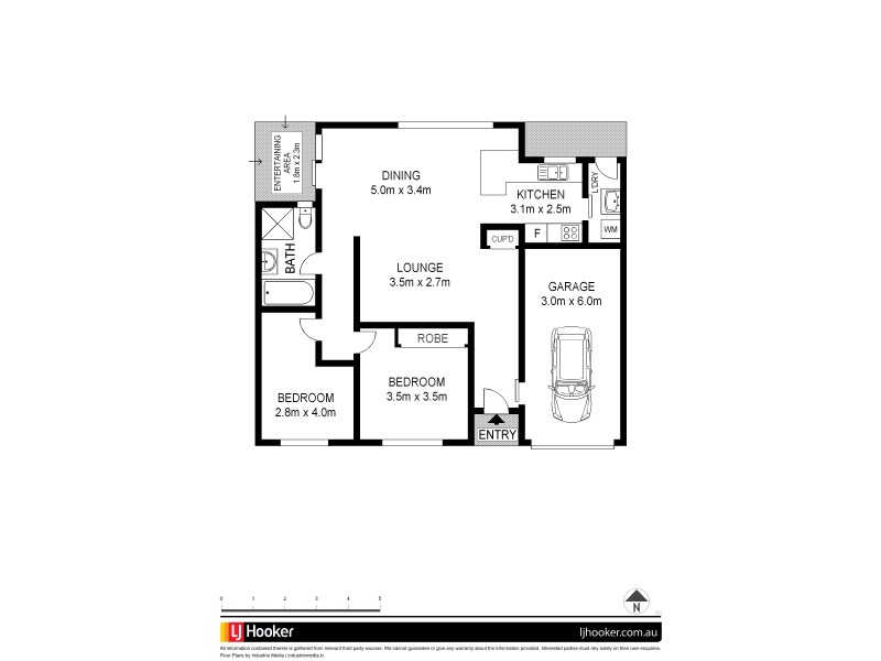2/6 Dallas Place, Toongabbie NSW 2146 Floorplan