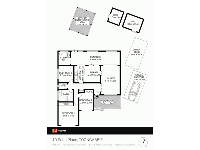 10 Paris Place, Toongabbie NSW 2146 Floorplan