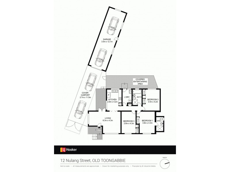 12 Nulang Street, Old Toongabbie NSW 2146 Floorplan