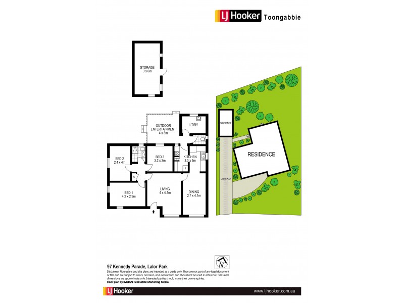 97 Kennedy Parade, Lalor Park NSW 2147 Floorplan