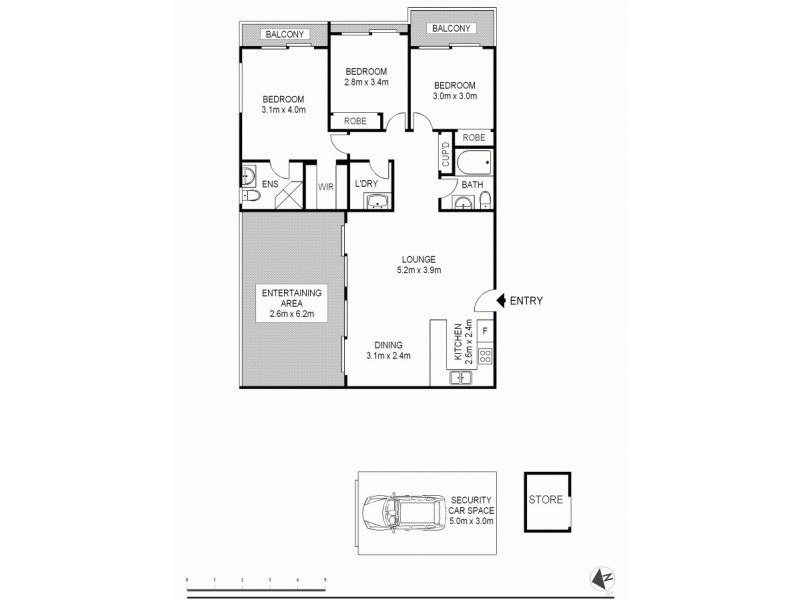 4/65-71 Beamish Road, Northmead NSW 2152 Floorplan