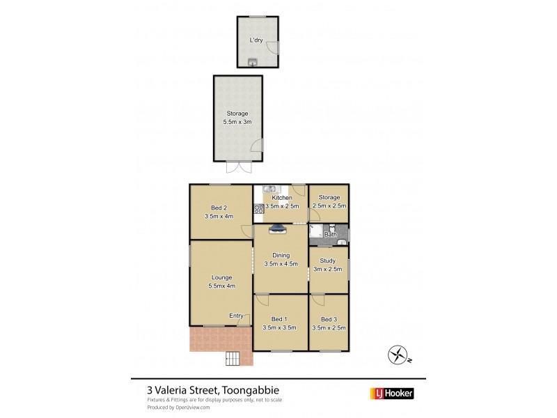 3 Valeria Street, Toongabbie NSW 2146 Floorplan