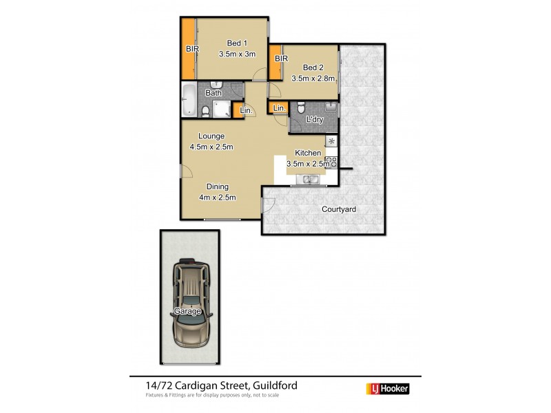 Unit 14/72-78 Cardigan Street, Guildford NSW 2161 Floorplan