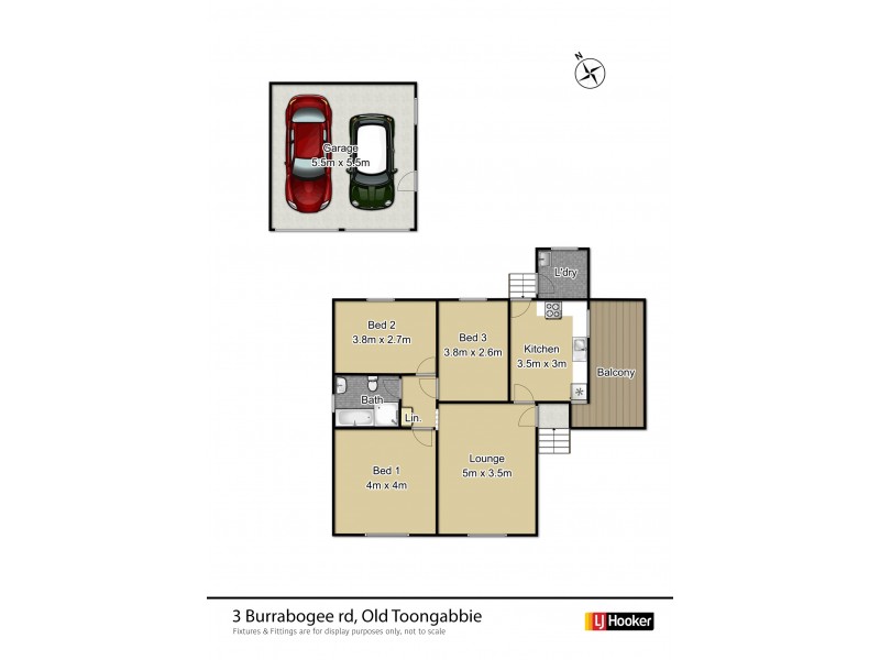 3 Burrabogee Road, Old Toongabbie NSW 2146 Floorplan