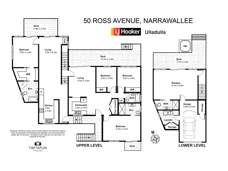 50 Ross Avenue, Narrawallee NSW 2539 Floorplan