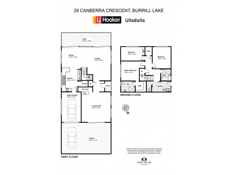29 Canberra Crescent, Burrill Lake NSW 2539 Floorplan