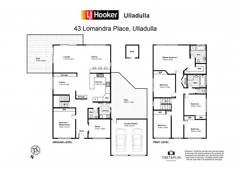 43 Lomandra Place, Ulladulla NSW 2539 Floorplan