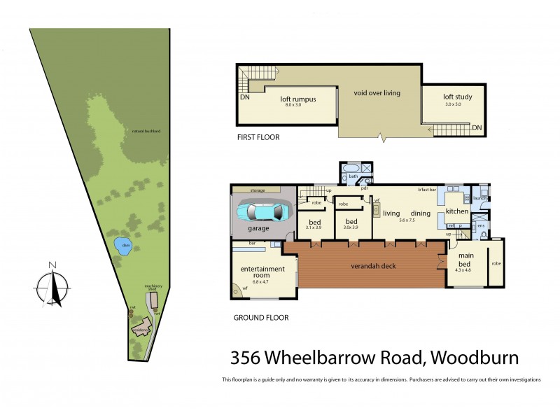 356 Wheelbarrow Road, Milton NSW 2538 Floorplan