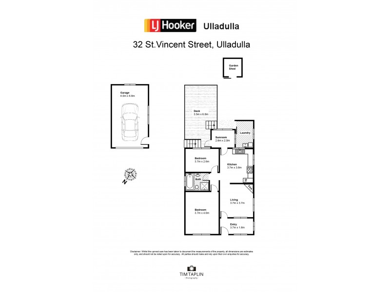 32 St Vincent Street, Ulladulla NSW 2539 Floorplan