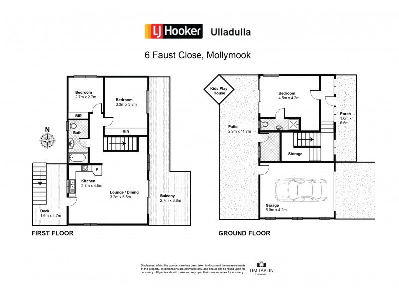 6 Faust Close, Mollymook NSW 2539 Floorplan