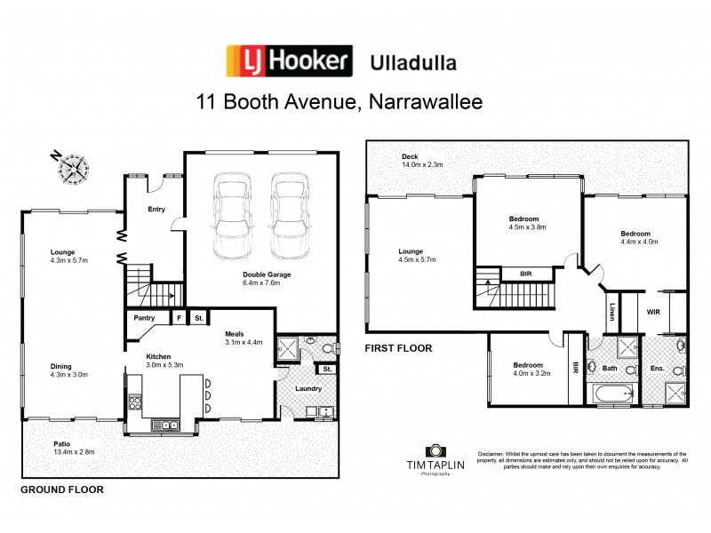 11 Booth Avenue, Narrawallee NSW 2539 Floorplan