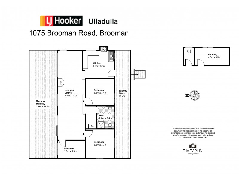 1075 Brooman Road, Milton NSW 2538 Floorplan