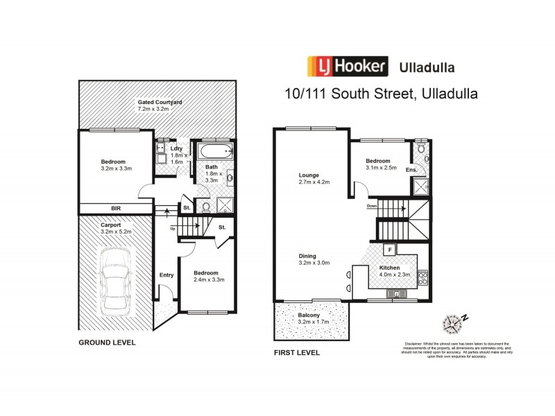 10/111 South Street, Ulladulla NSW 2539 Floorplan