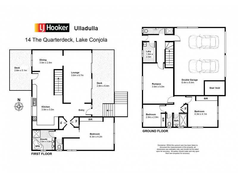 14 The Quarterdeck, Lake Conjola NSW 2539 Floorplan