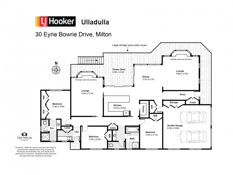 30 Eyrie Bowrie Drive, Milton NSW 2538 Floorplan