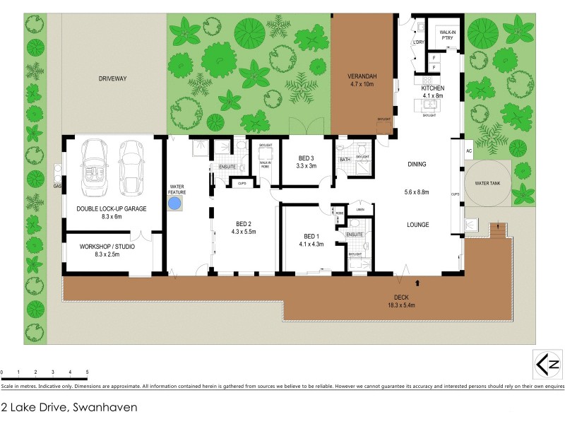2 Lake Drive, Swanhaven NSW 2540 Floorplan