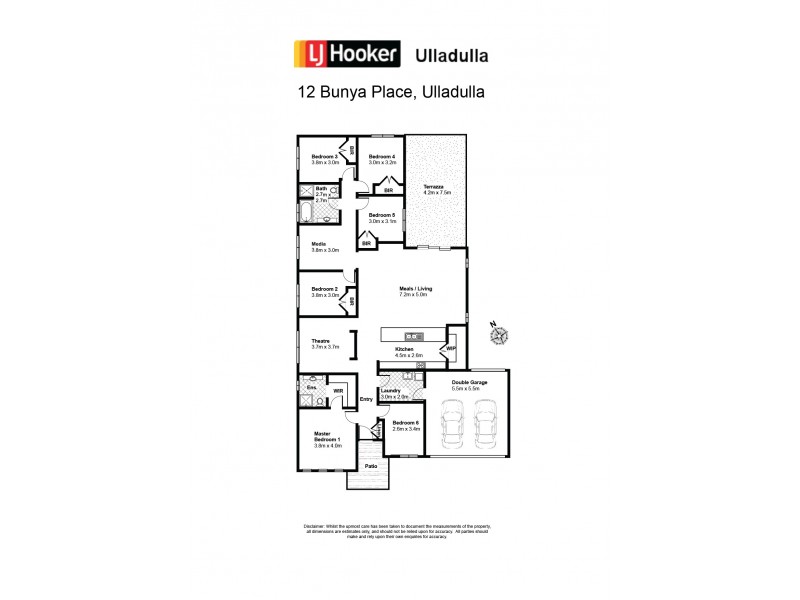 12 Bunya Place, Ulladulla NSW 2539 Floorplan